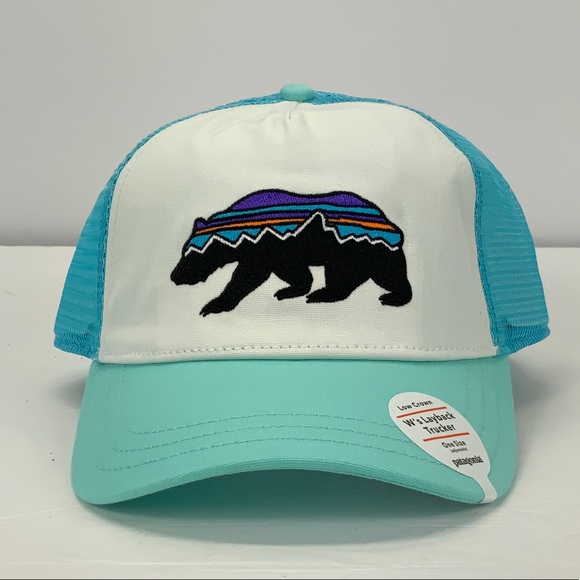 Patagonia Accessories - PATAGONIA WOMENS BEAR LOGO TRUCKER HAT - NEW!